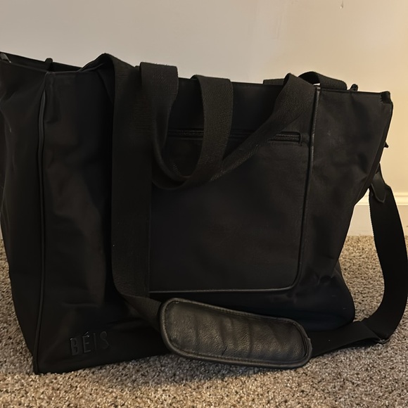 BÉIS east to west travel bag in black - Picture 5 of 12